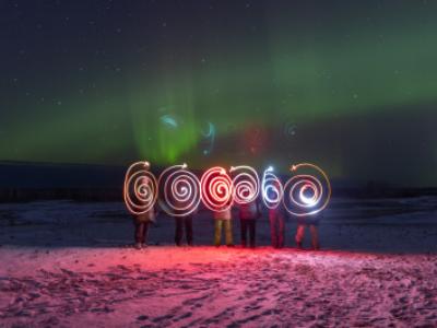 Hunting for the Northern Lights near Yakutsk