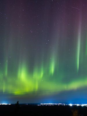 Hunting for the Northern Lights near Yakutsk